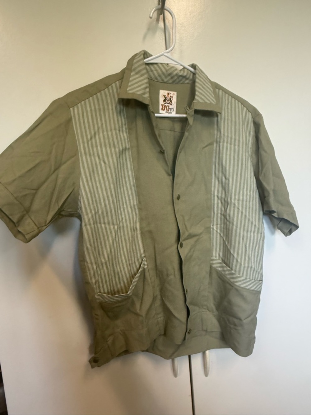 Vintage D’Oro button up shirt.  60s